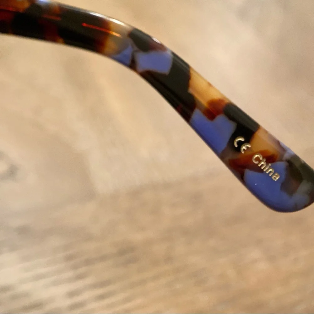 NWT HADID EYEWEAR Frequent Flyer ClubMasters, Black & Tortoise Mob Wife Style - Picture 7 of 12